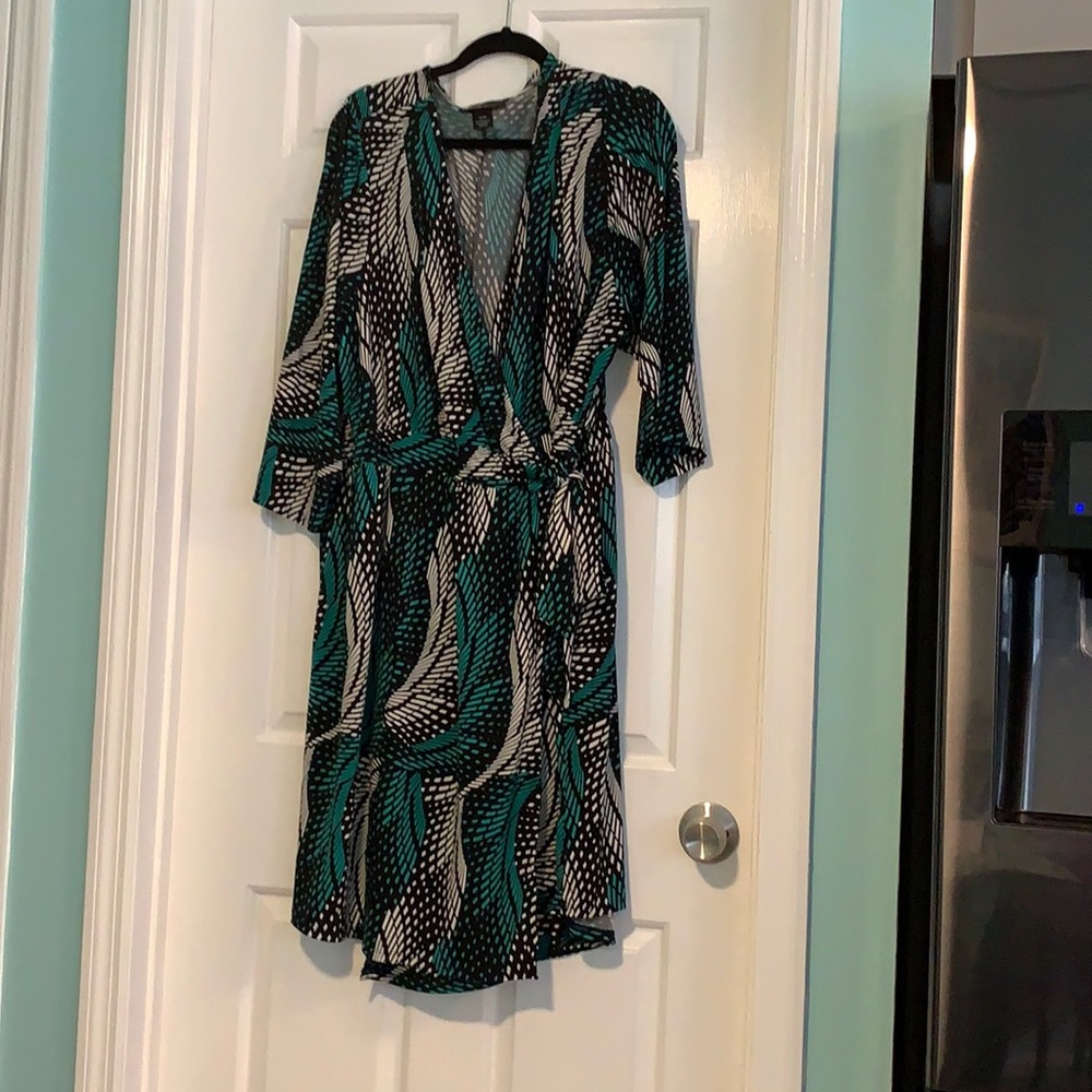 Soft and comfy wrap dress